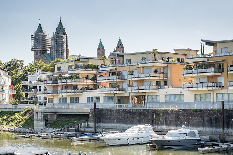 Wohnbau am Yachthafen in Speyer - Baustatik Ketterer